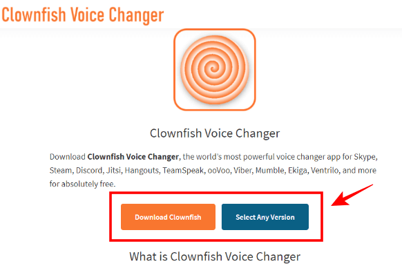 download Clownfish voicechanger