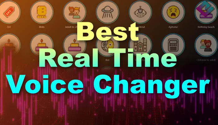 top Real-time voice changer